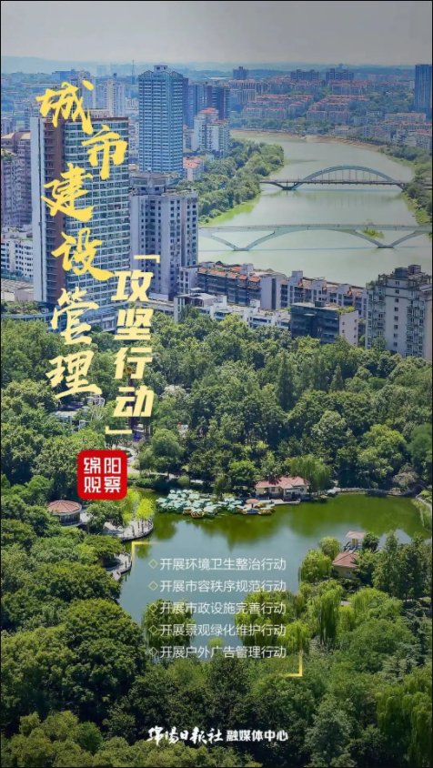 綿陽：城市建設(shè)管理攻堅(jiān)行動(dòng) 賦能文明城市創(chuàng)建